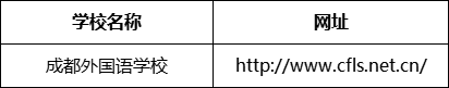成都市成都外國語學校網(wǎng)址是什么？