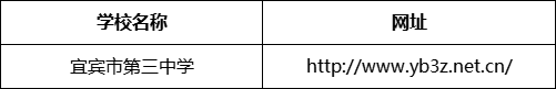 宜賓市第三中學(xué)網(wǎng)址是什么？