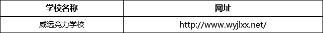 內(nèi)江市威遠競力學(xué)校網(wǎng)址是什么？