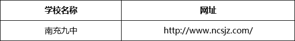 南充市南充九中網(wǎng)址是什么？