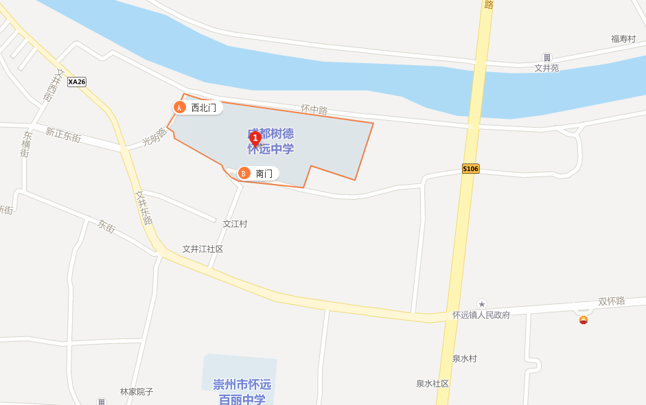 樹德懷遠中學(xué)地址在哪里？