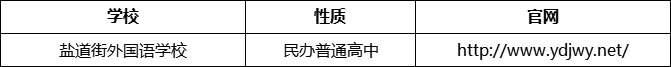 成都市鹽道街外國語學(xué)校官網(wǎng)、網(wǎng)址、官方網(wǎng)站